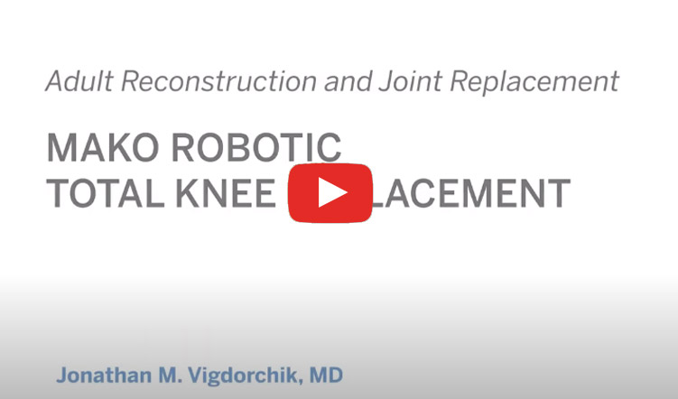 MAKO Robotic Total Knee Replacement